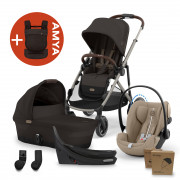 eGazelle 4in1 All Weather +AMYA - Chocolate Brown/Almond Beige Chocolate Brown/Almond Beige